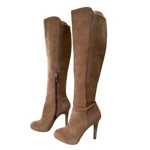 Elegant Tan Knee-High Women's Boots